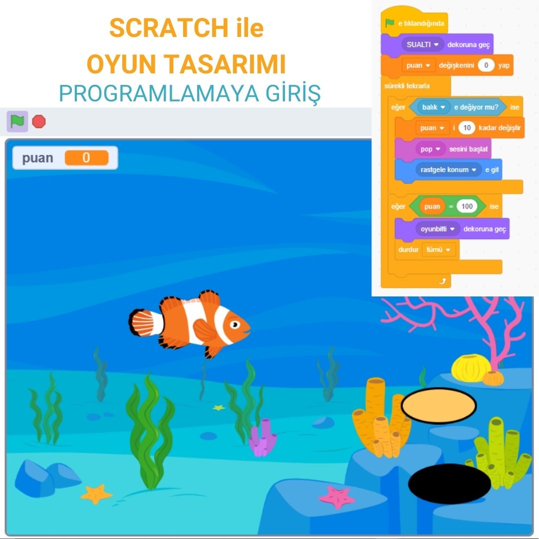 Scratch ile Oyun Tasarımı - Programlamaya Giriş